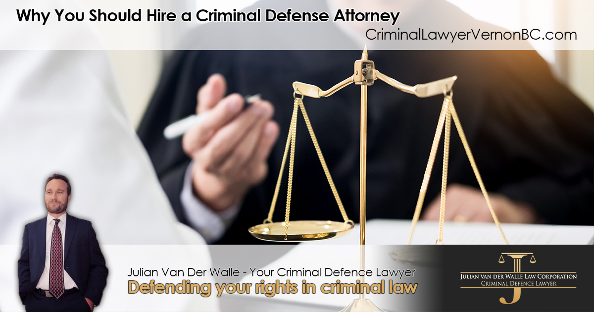Why You Should Hire a Vernon Criminal Defense Attorney